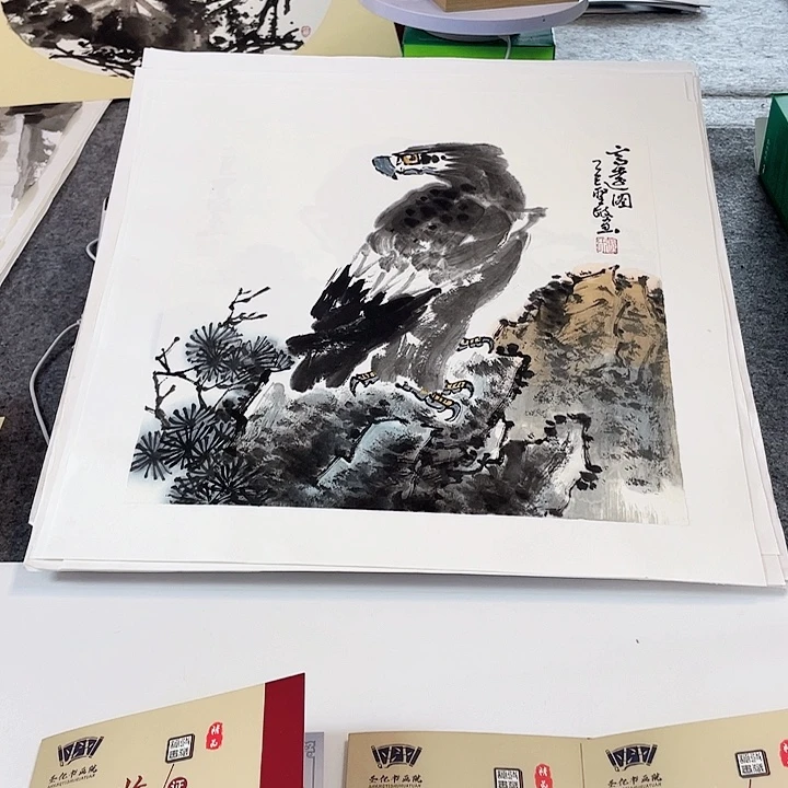 国画张圣敏先生纯手绘作品