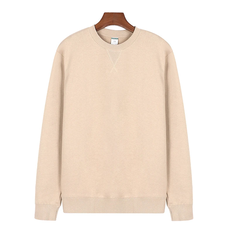 潮牌卫衣男装可印花无帽新款2023打底衫宽松潮流春秋长袖男士ins