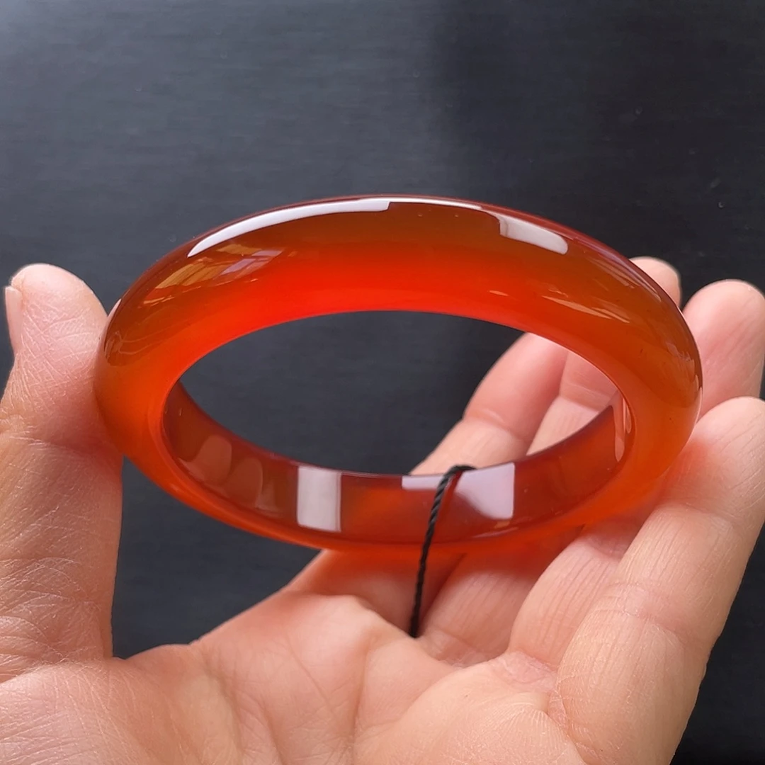 玛瑙/玉髓未镶嵌手镯57圈口