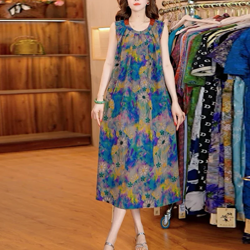 3839-48新款舒适时尚休闲连衣裙