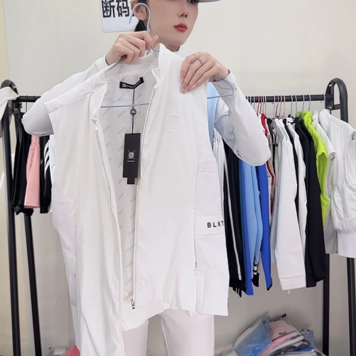 打***机高尔夫马甲，24073白色XL