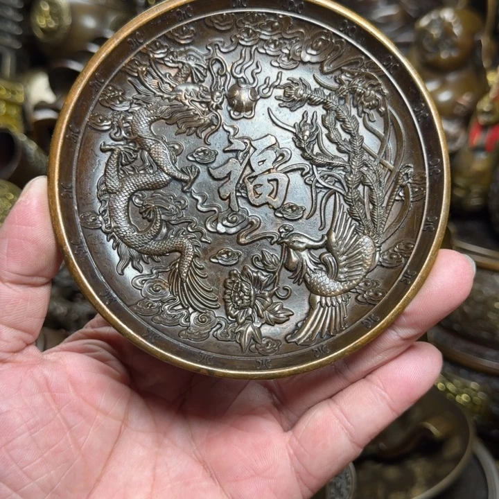 铜器摆件收收藏藏