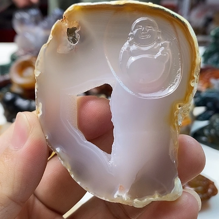 未镶嵌颈饰玛瑙/玉髓