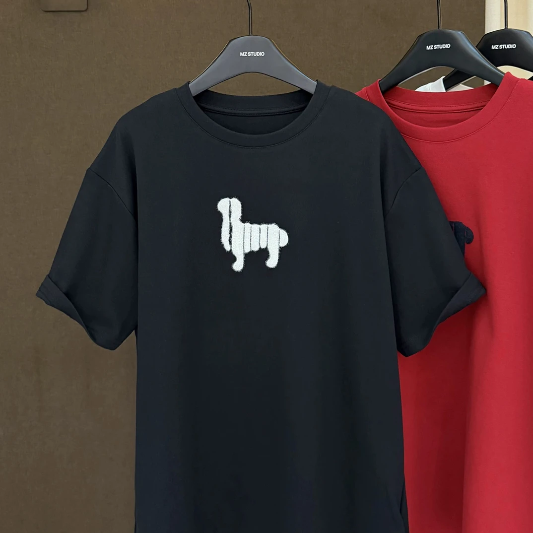 【蛋娘专属】新款宽松百搭印花短袖T恤女时尚