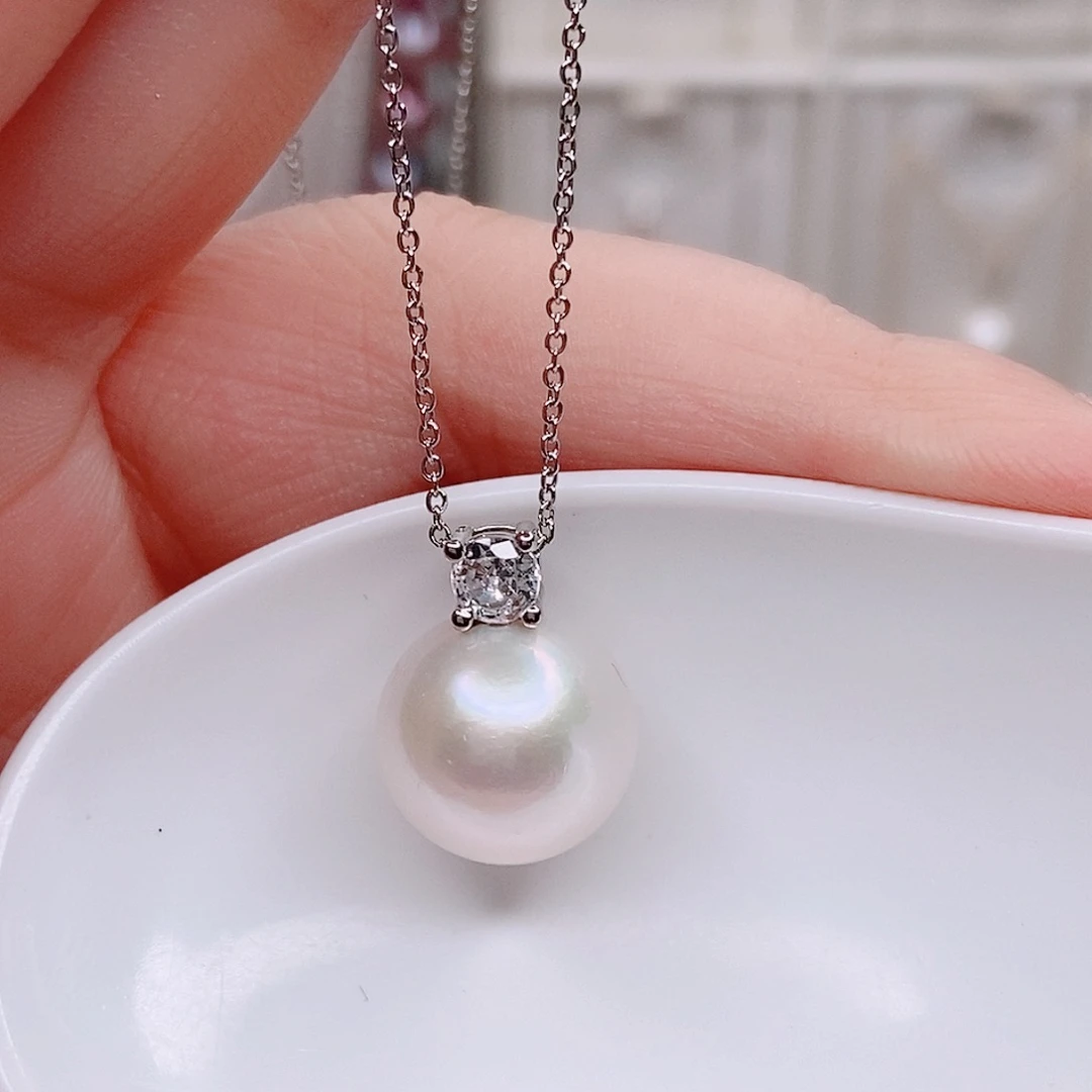 淡水珍珠合金吊坠(赠链)