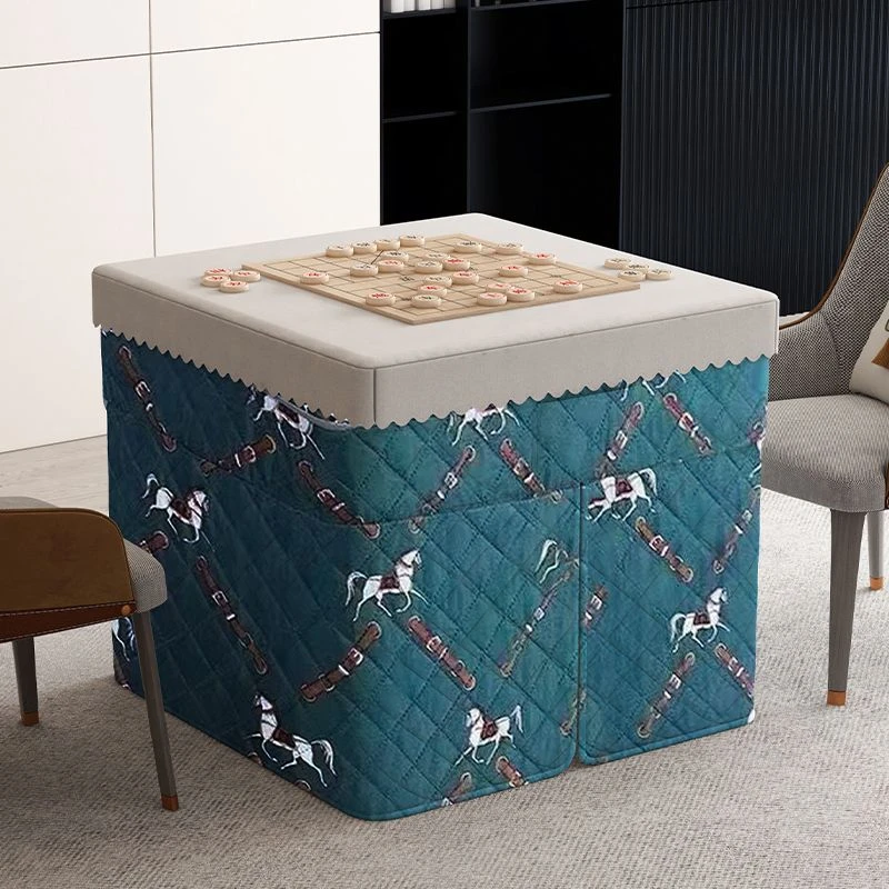 可折叠多功能吃饭桌子学习家用冬天桌子烤火架四方形桌子取暖烤火