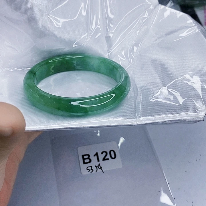翡翠未镶嵌手镯一图一物实物为准