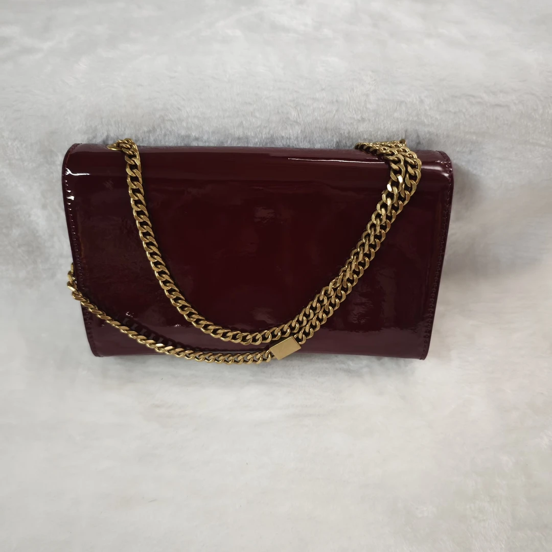 2024新款潮女包链条包单肩包大容量斜挎包Z5088红色