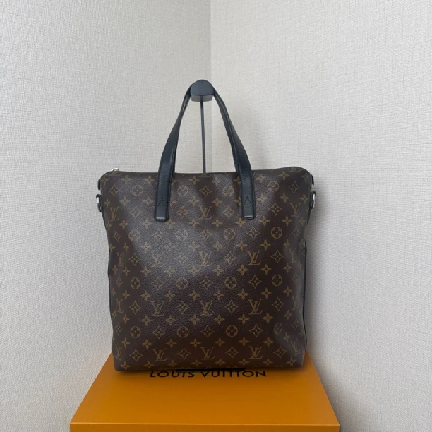 95新 LouisVuitton/路易威登 97新老花托特
