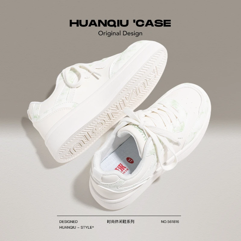 环球女鞋香风小白鞋浅口2025休闲鞋新款学生运动正品板鞋百搭配裙