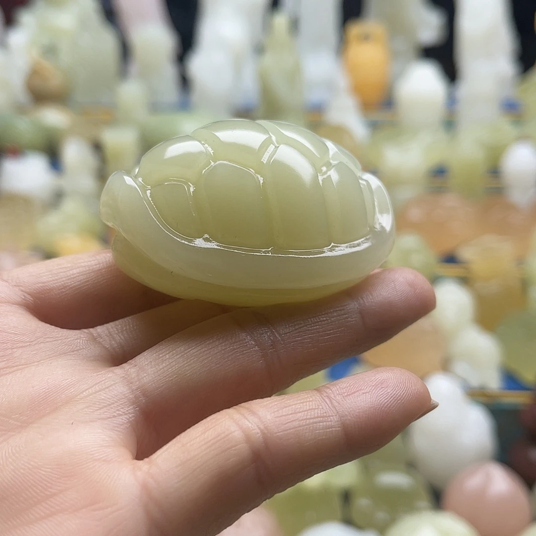 玉天然桌面小摆件