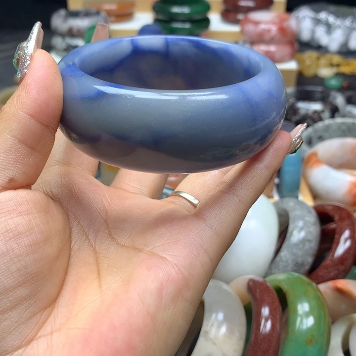 未镶嵌手镯石英质玉太****店