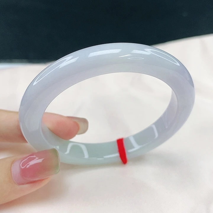 翡翠未镶嵌手镯圈53，79121