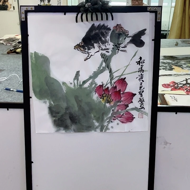 国画张圣敏先生纯手绘作品