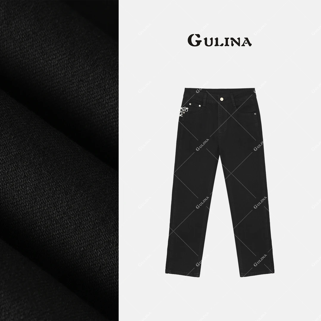 GULINA/娜姐欧货新款时尚经典百搭时尚牛仔裤88206