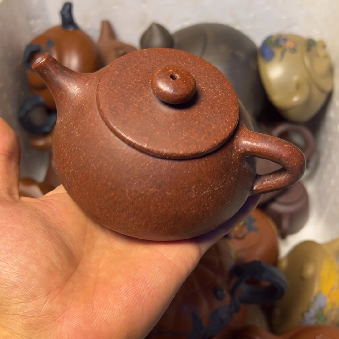 茶壶紫砂宜兴原矿紫砂壶300毫升容量