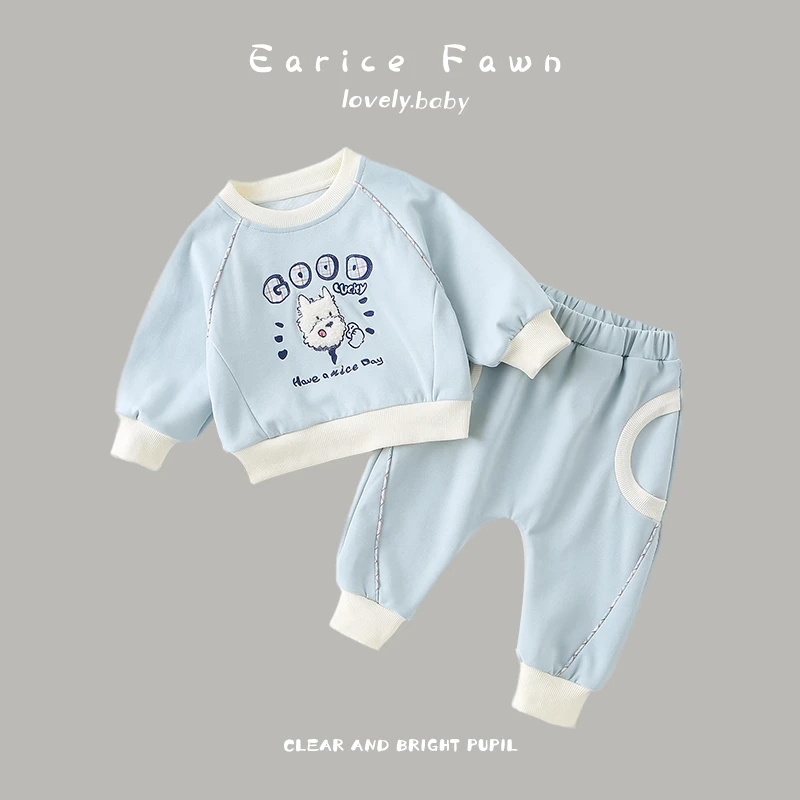 YM新生儿婴儿连体衣春装套装女宝宝外出抱衣可爱公主爬服春秋季衣