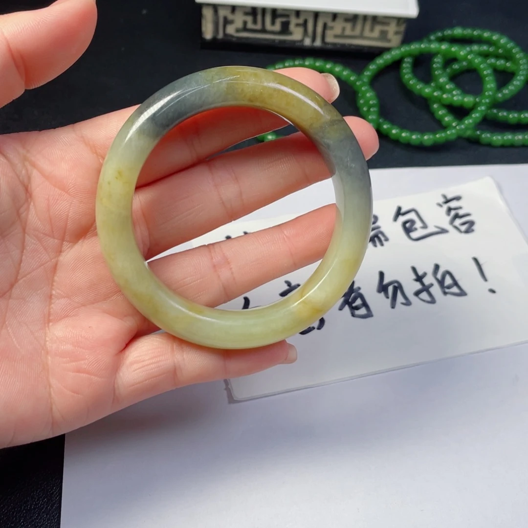 和田玉未镶嵌颈饰用****5198手镯20