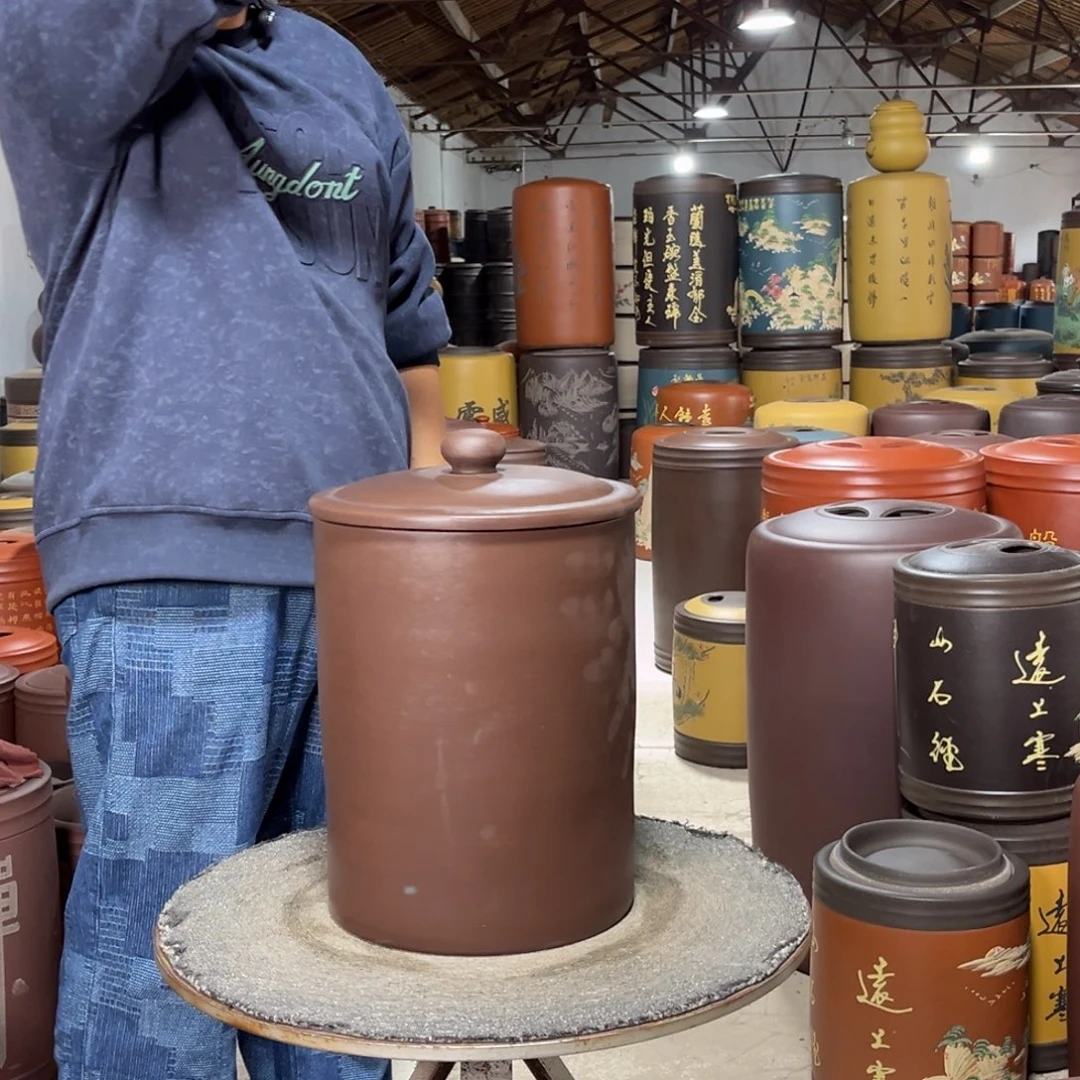 紫砂茶叶罐茶叶罐