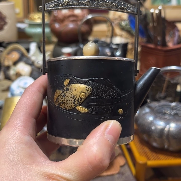 铁中古工艺品摆件