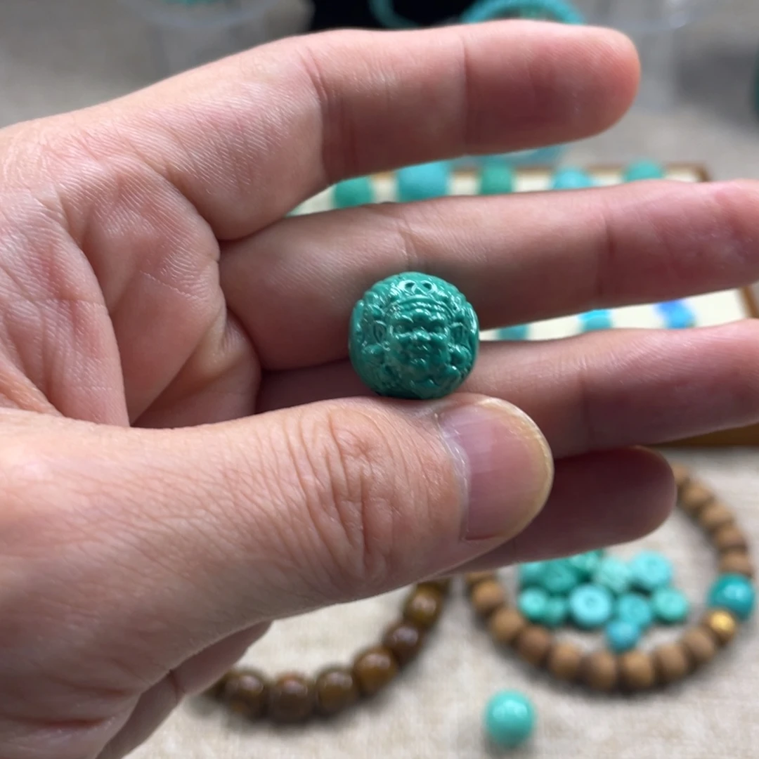 原生态湖北矿小配饰，直径15