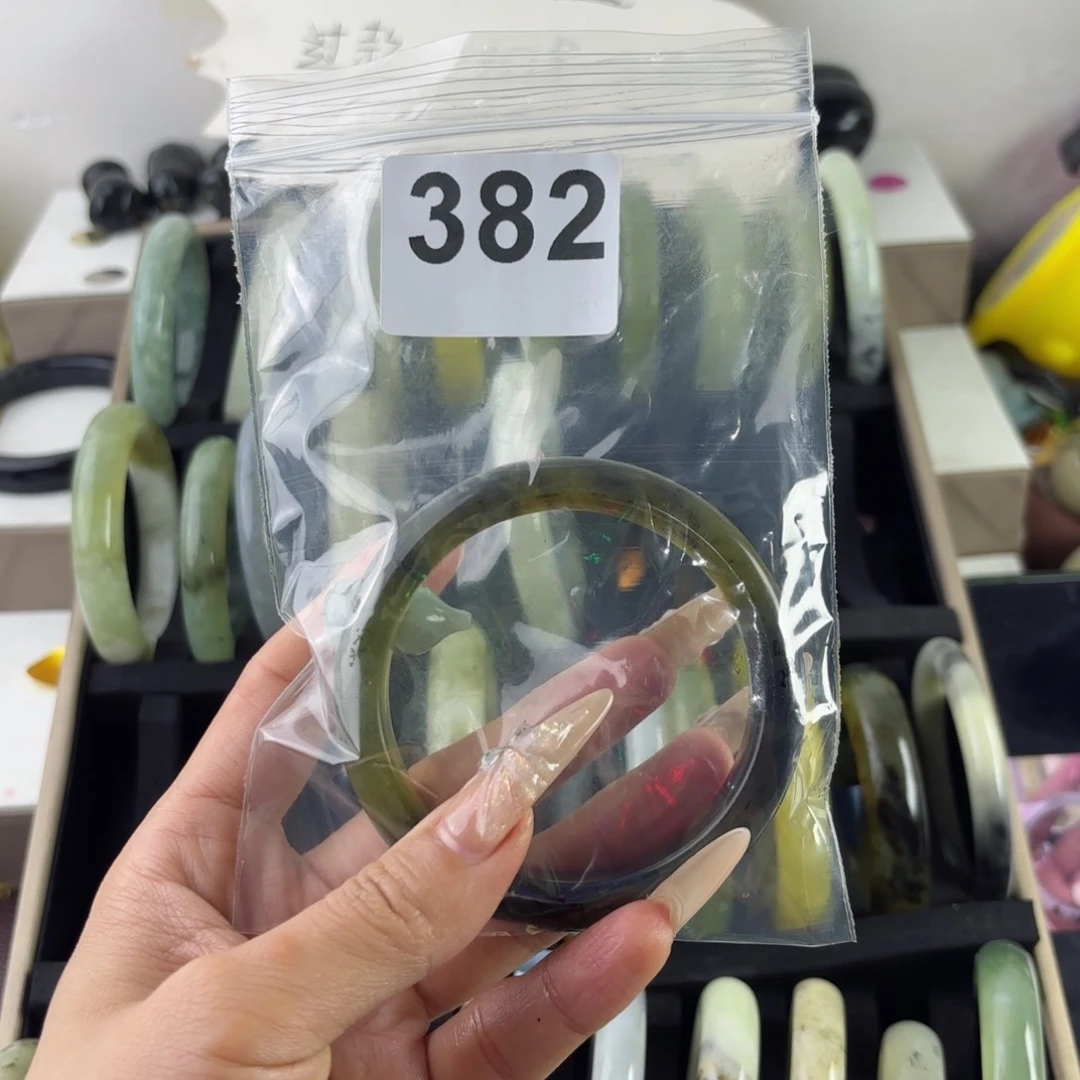 蛇纹石玉未镶嵌手镯D****