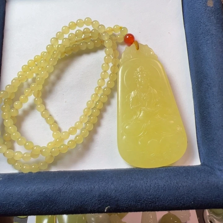 和田玉（黄玉）未镶嵌颈饰