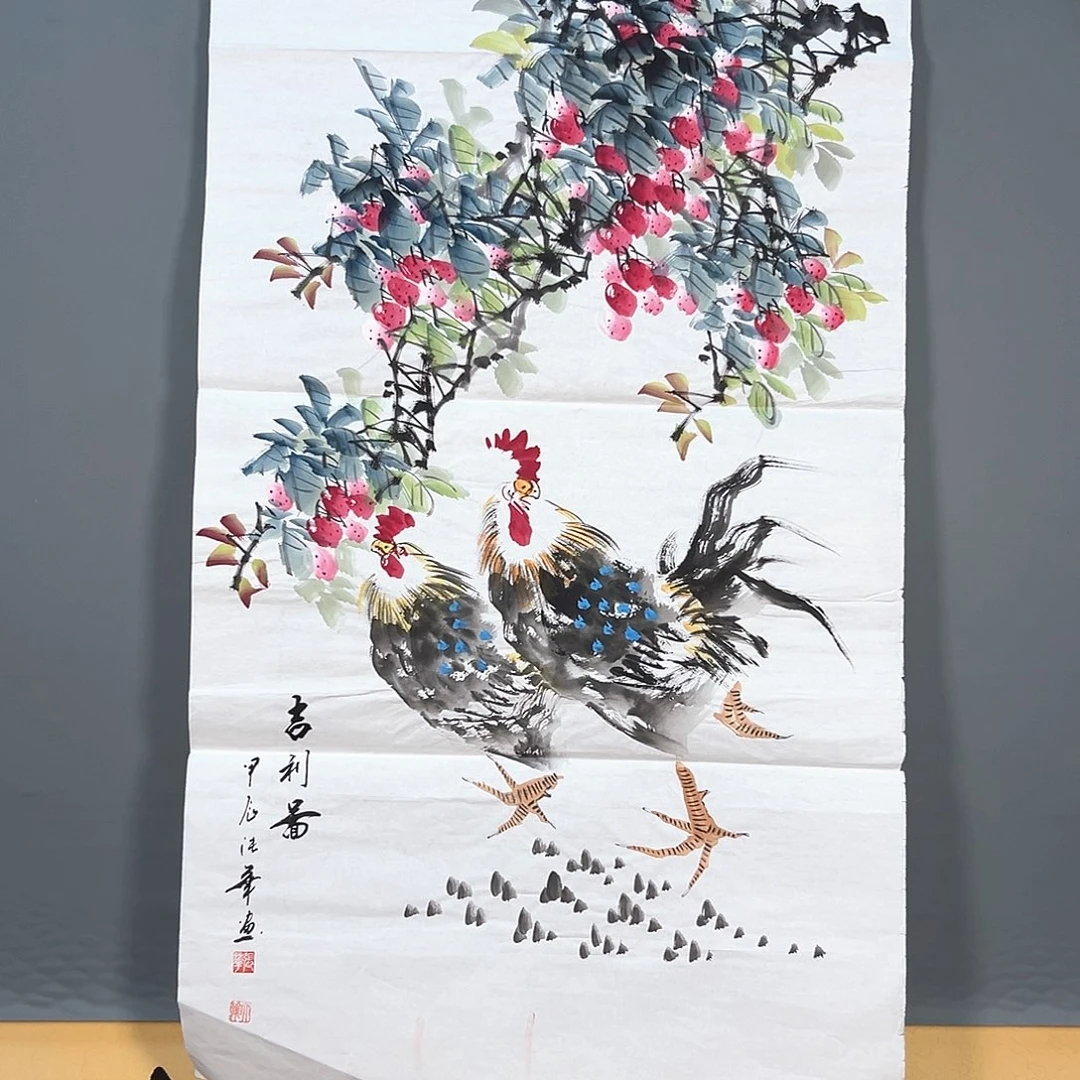 国画161 花鸟和蝴蝶都在这里