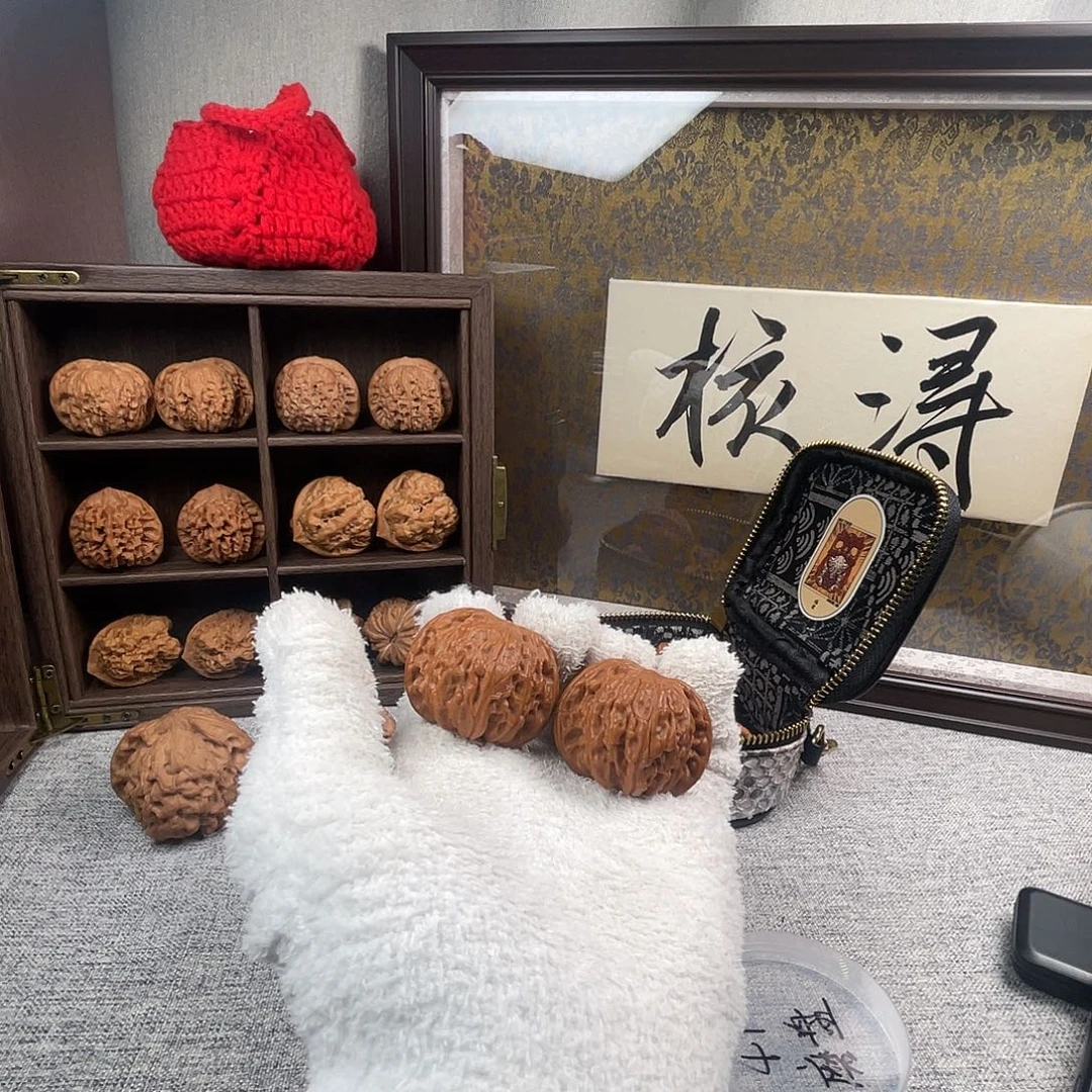 不***.吊坠文玩核桃41尺全品无修磨盘