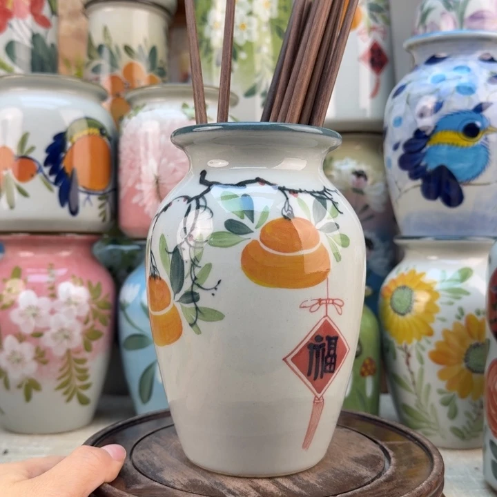 瓷片花瓶656565566565