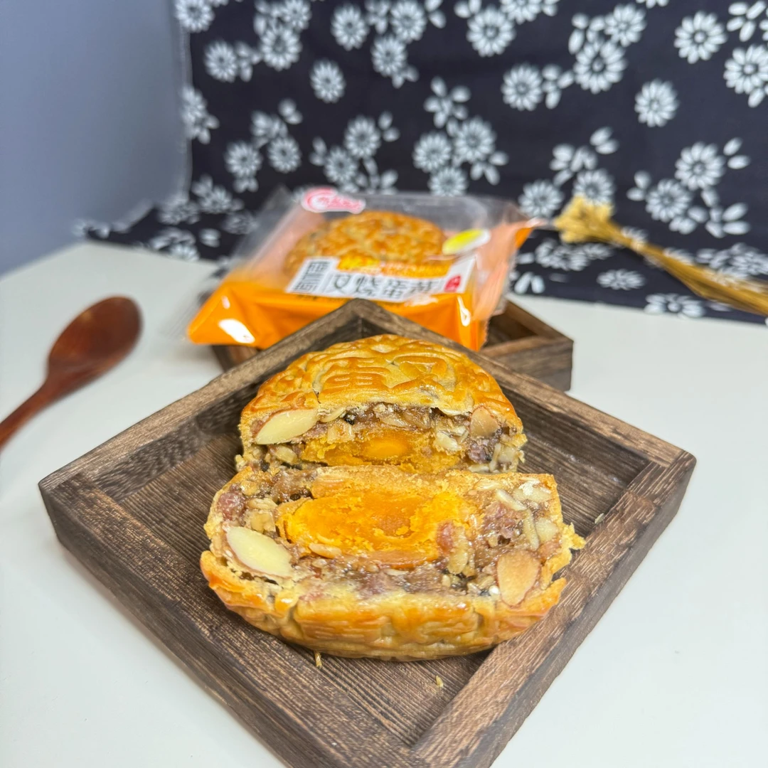 沙子桥头 月饼  120克叉烧蛋黄6个装【有赠送】