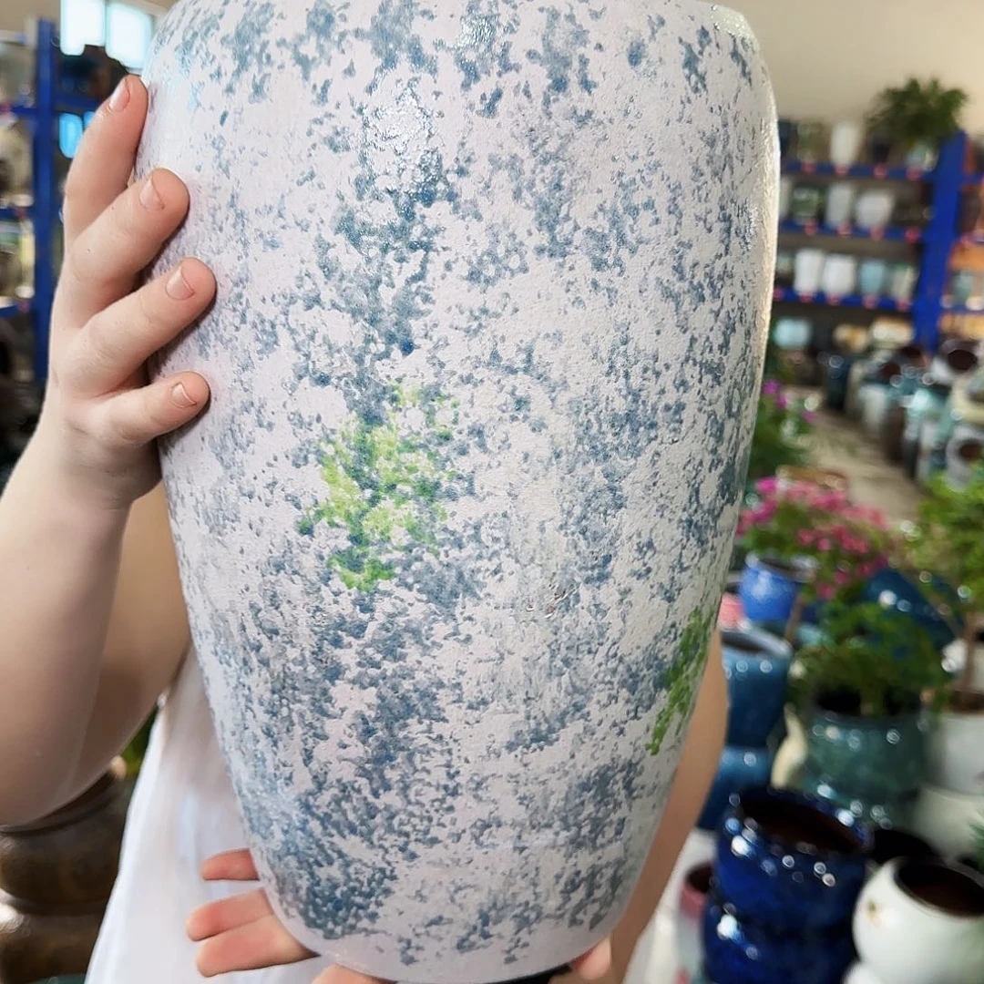 紫砂花盆高33口20