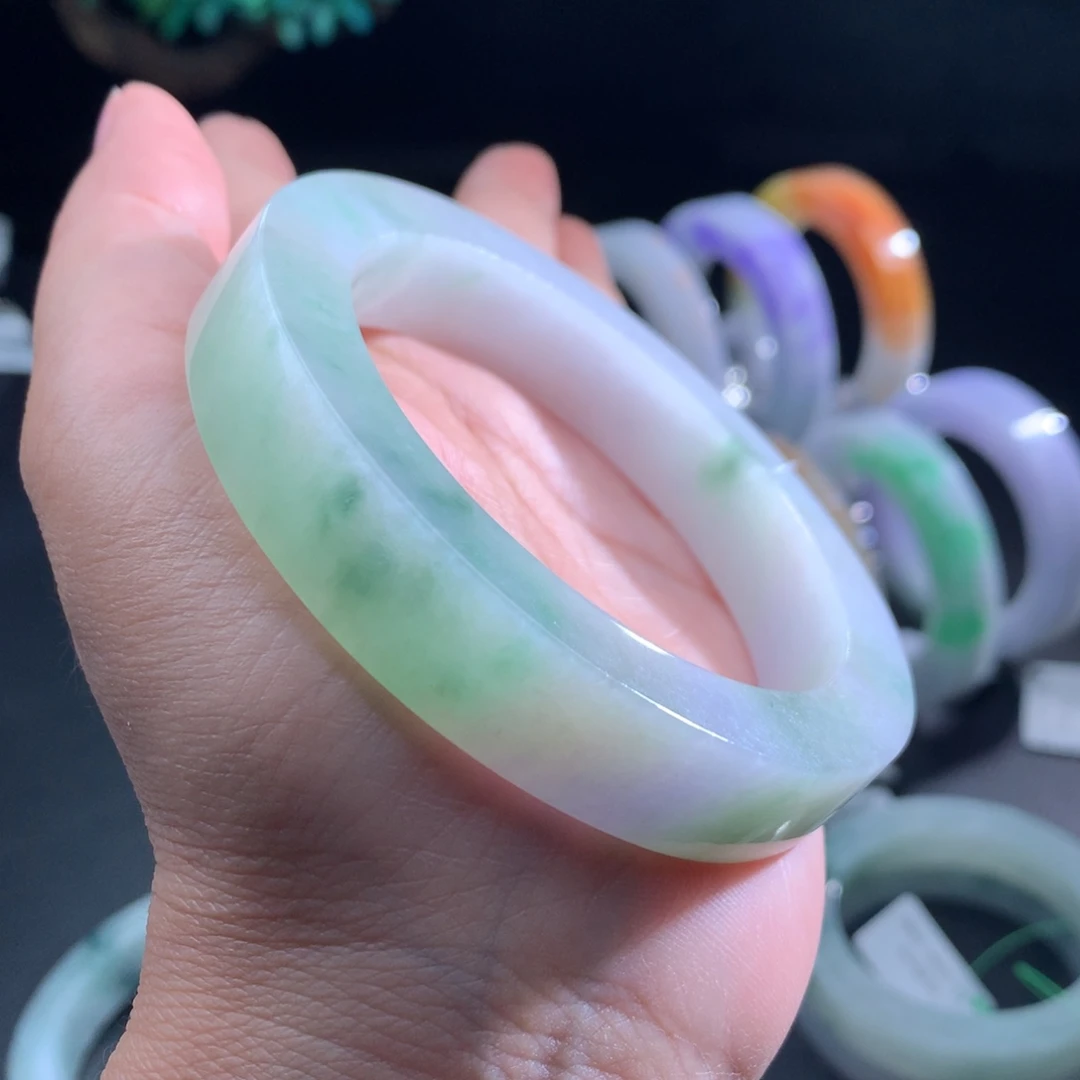 安***萍定制翡翠未镶嵌翡翠