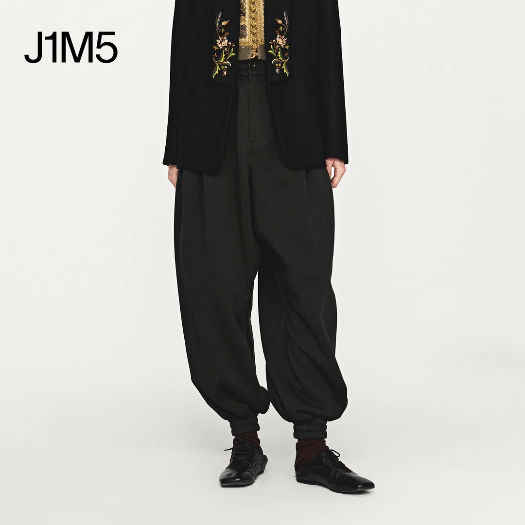 J1M5买手店 INTO THE EAST 25秋冬 烟灰灯笼卫裤 设计师品牌