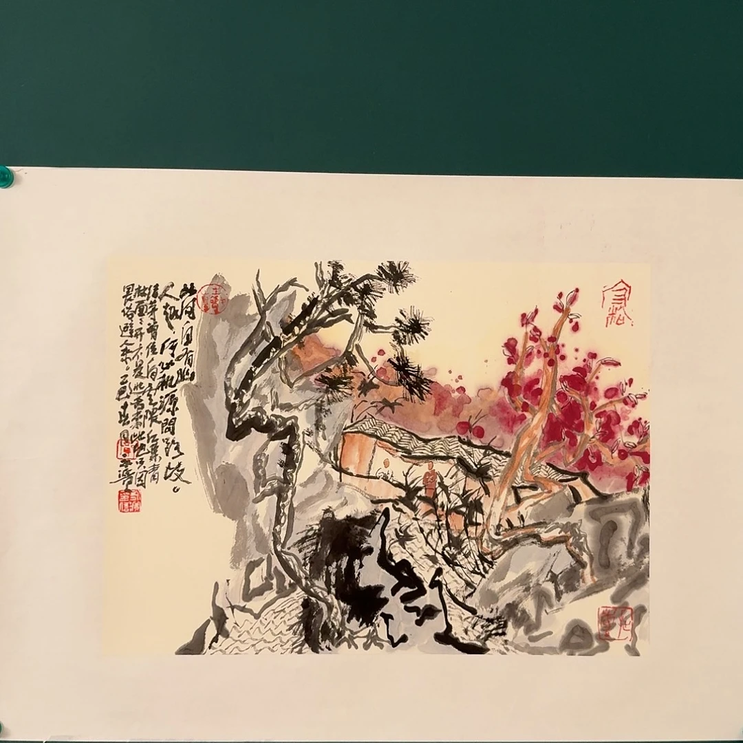 国画黄老师的作品