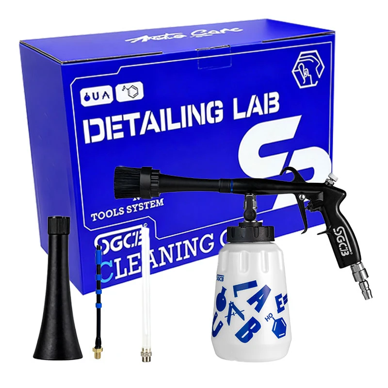 台湾sgcb新格龙卷风内饰清洗枪汽车顶棚清洁风枪仪表盘座椅吹风枪