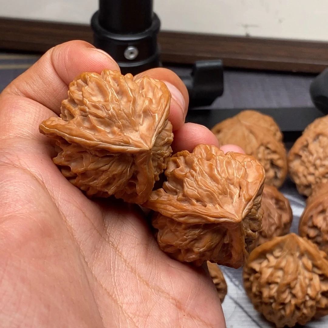 0***1把件文玩核桃全品顶级盘山奔39