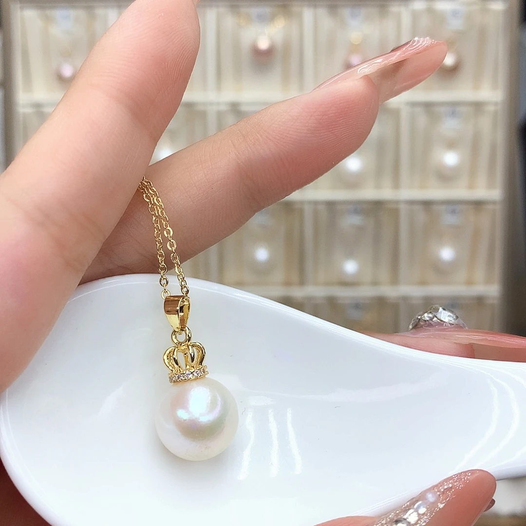 淡水珍珠合金吊坠(赠链)