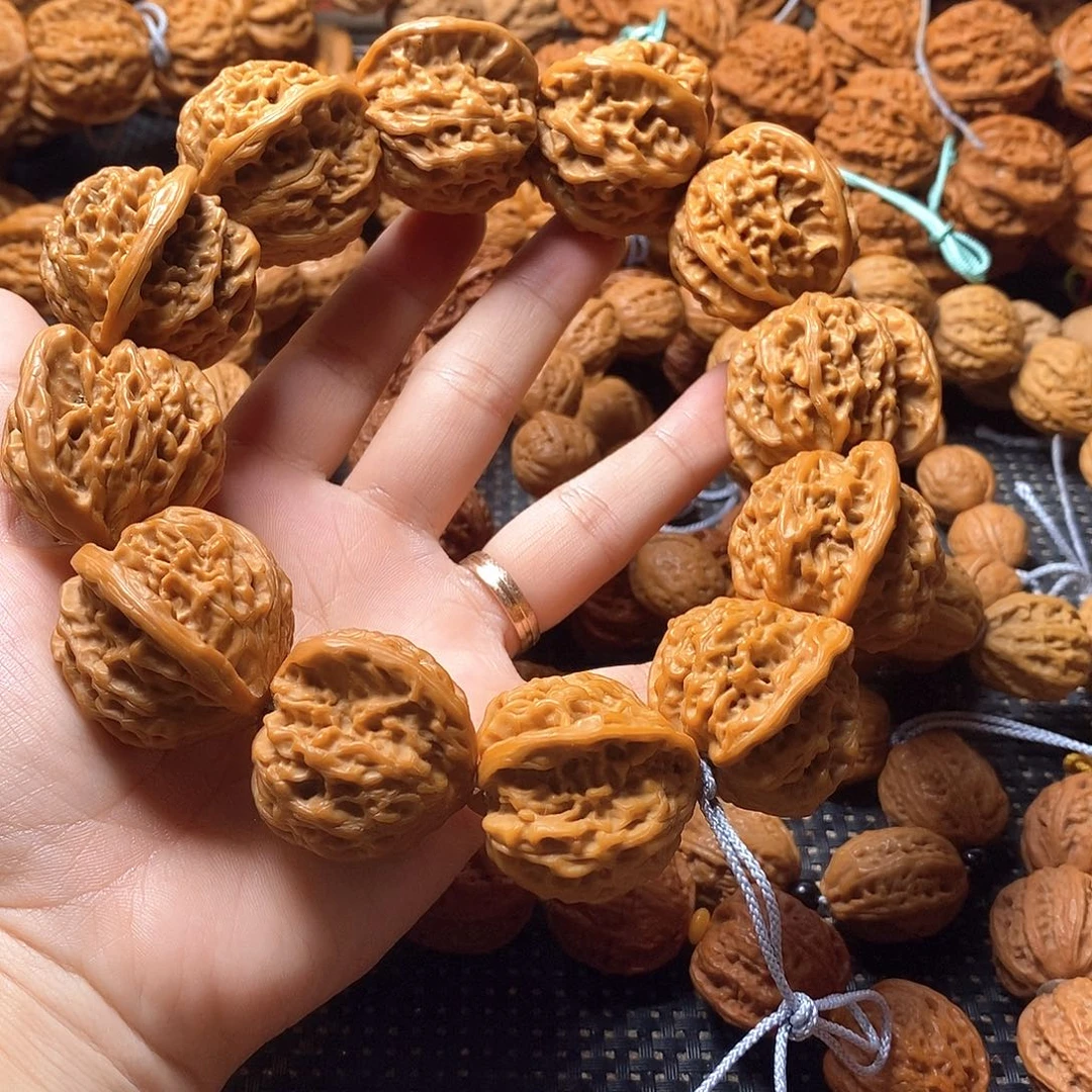 文玩核桃吊坠野麻