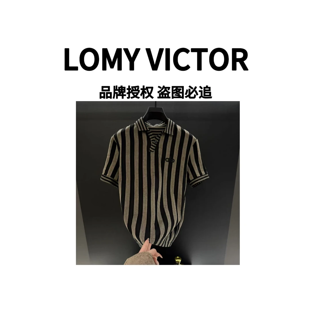 LOMY VICTOR顶奢夏季新品上衣T恤NZN1903-Y