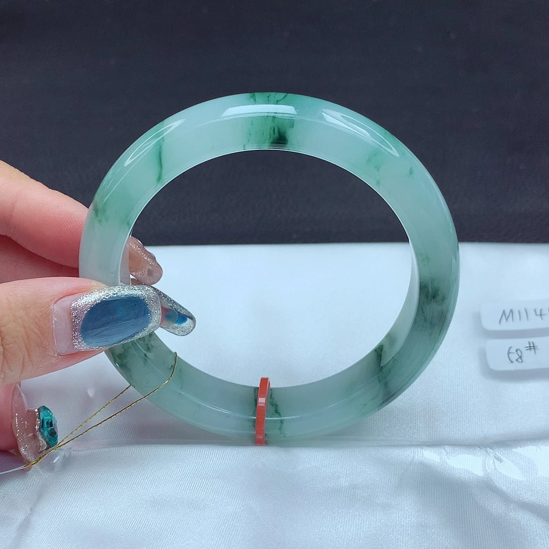 未镶嵌手镯翡翠58圈441