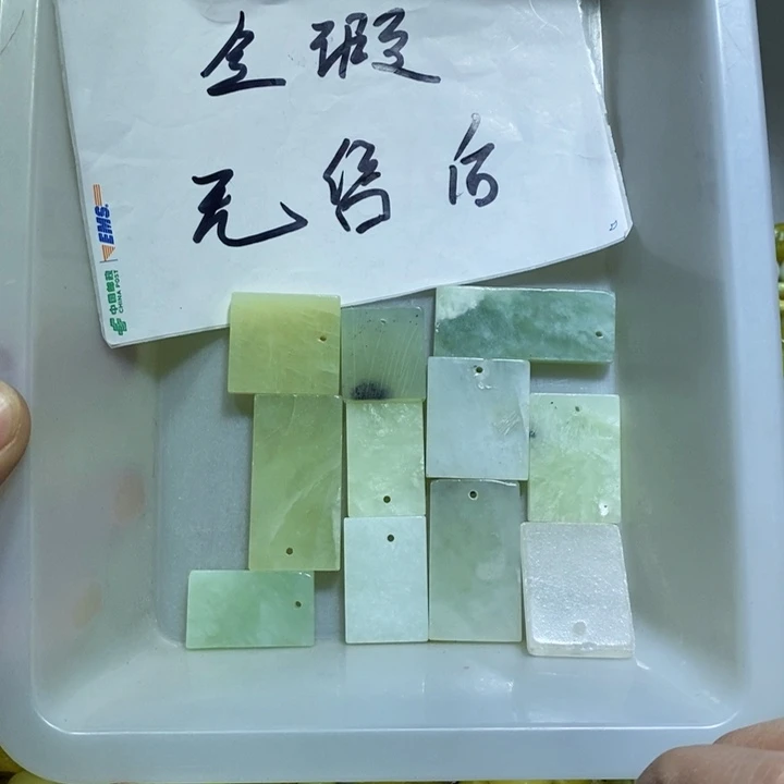 未镶嵌蛇纹石玉车挂17