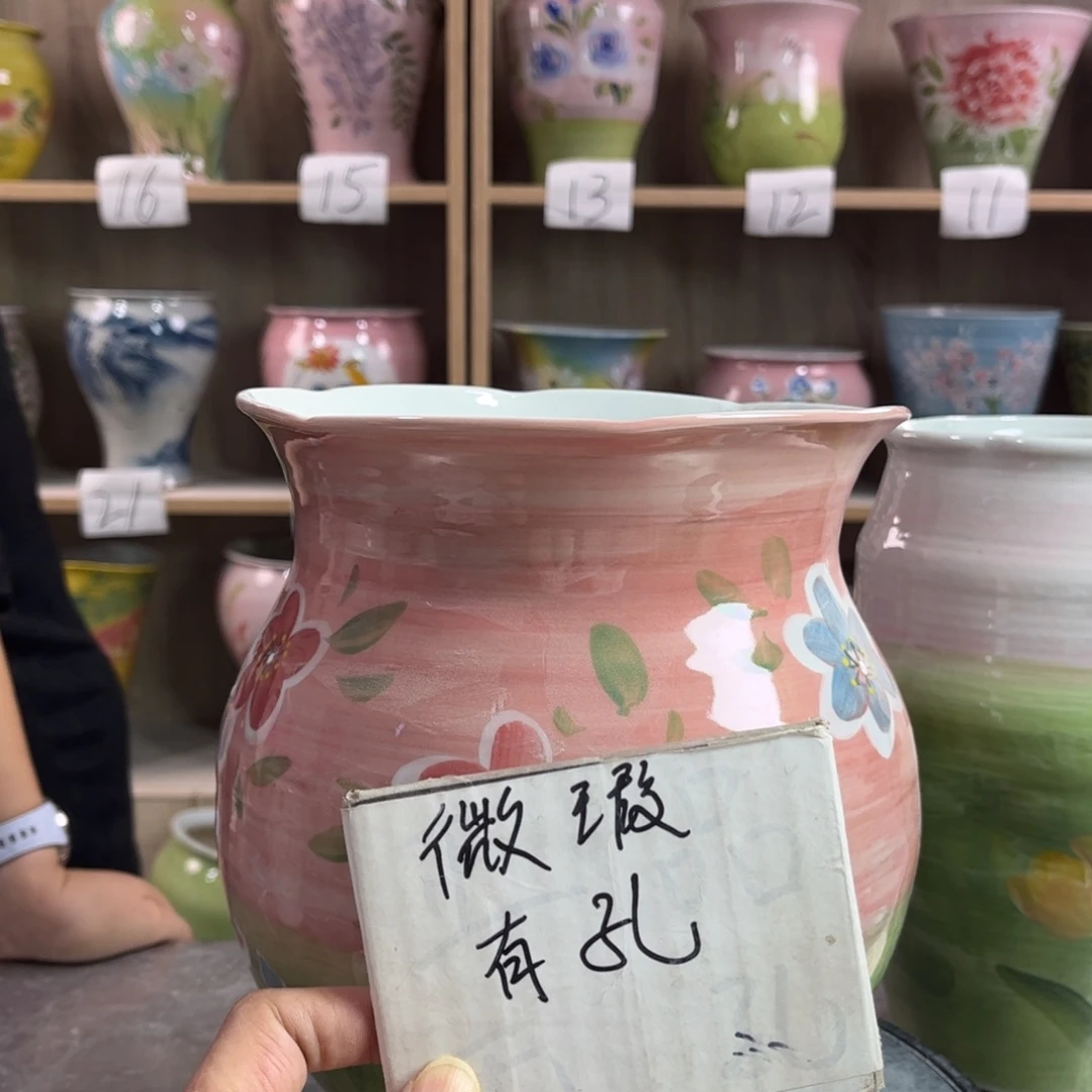 景德镇陶瓷花盆花盆