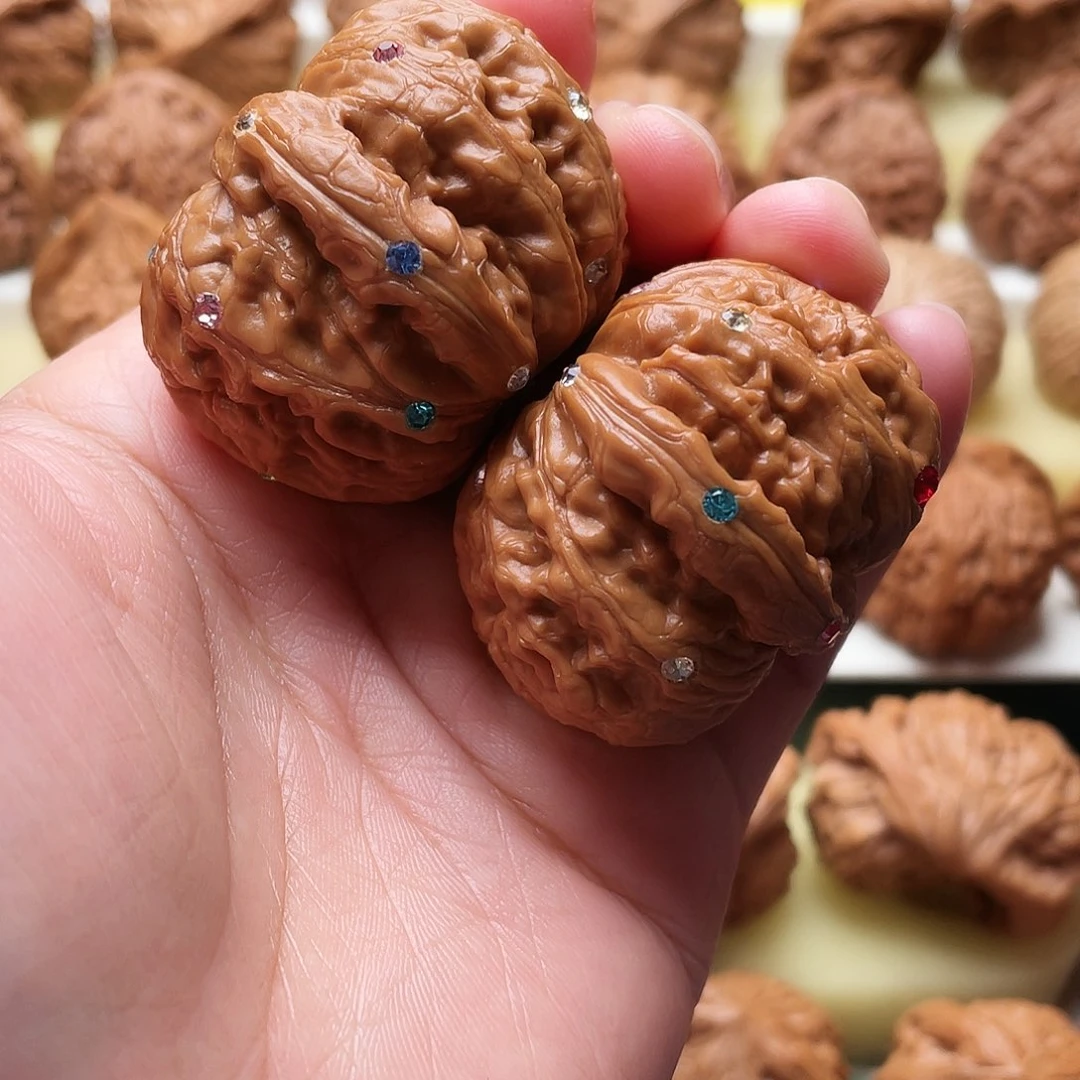 吊坠文玩核桃元宝45