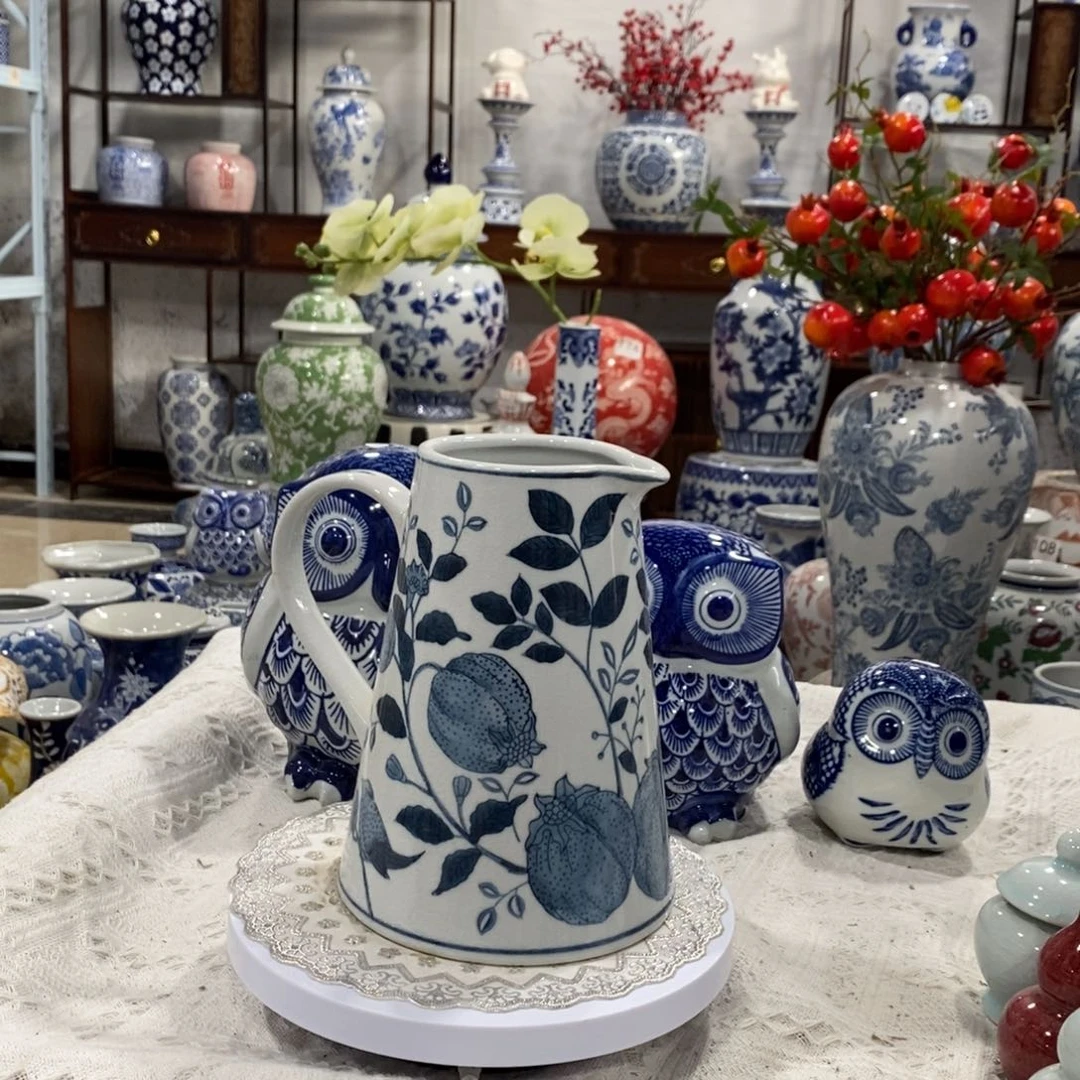 【闪购商品】摆件奶壶花瓶摆件……