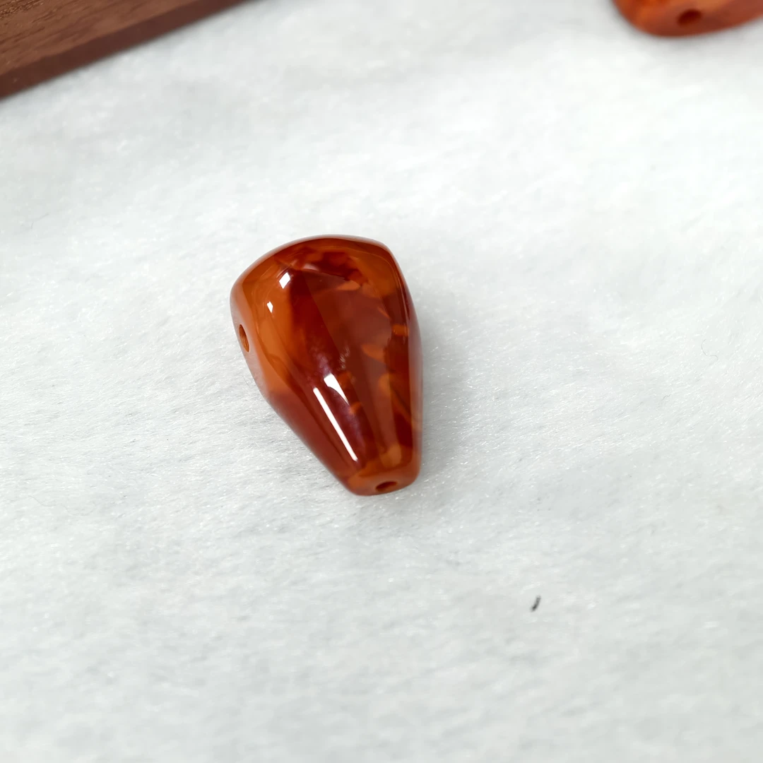 【师老师督造1212-08】瓦西料南红三通J121212 无胶 约12mm+