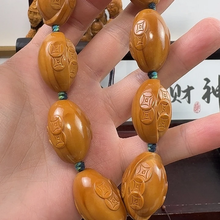 西***真橄榄核手串/手链元宝手串