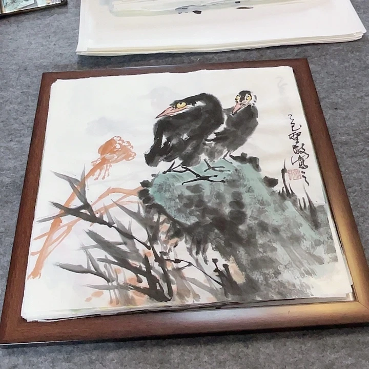 国画张圣敏先生纯手绘作品
