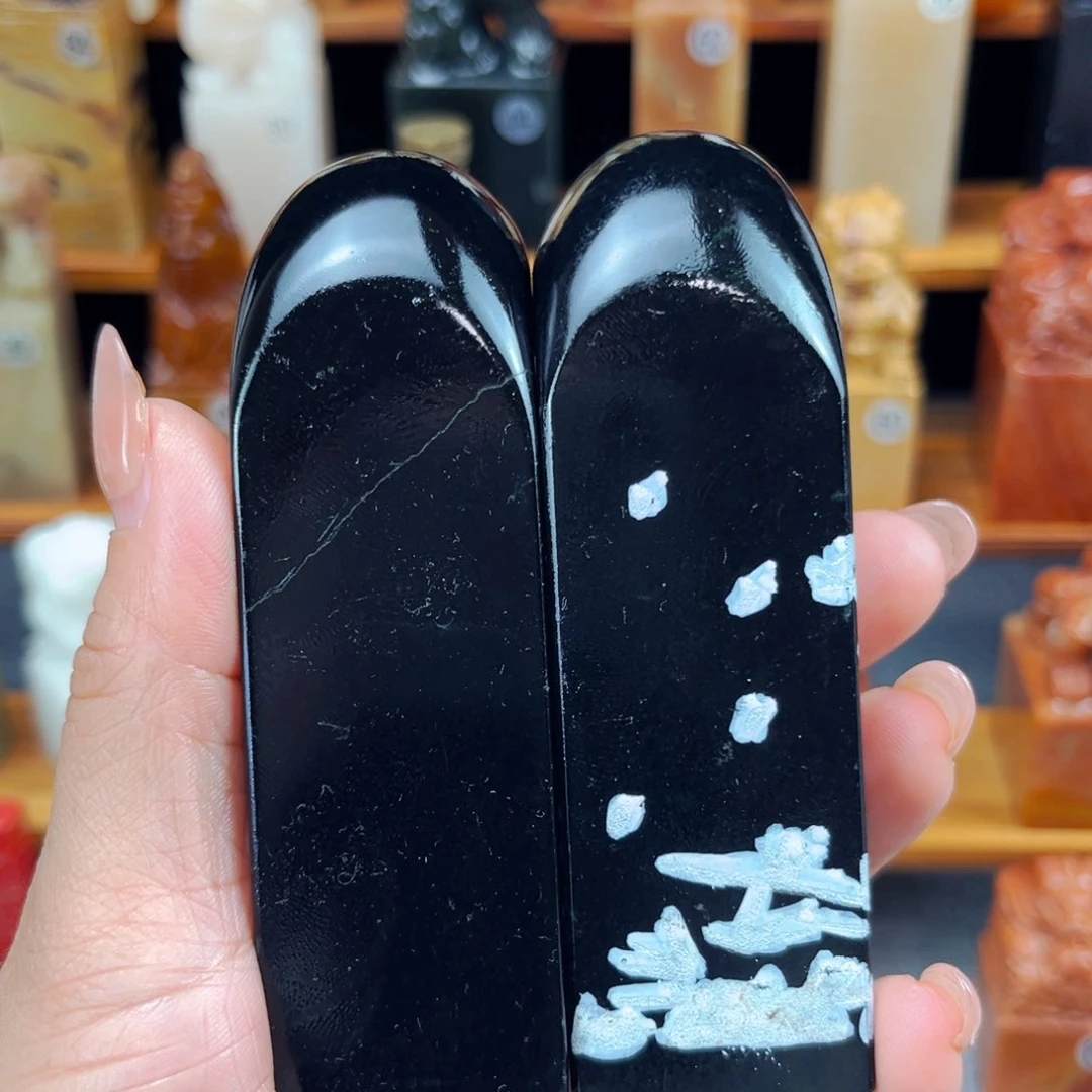 昌化石印石闪购商品瑕疵料3*3