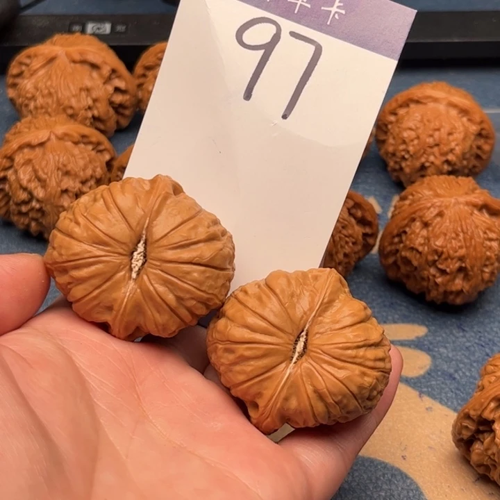 吊坠文玩核桃多**基南瓜 41全品 97